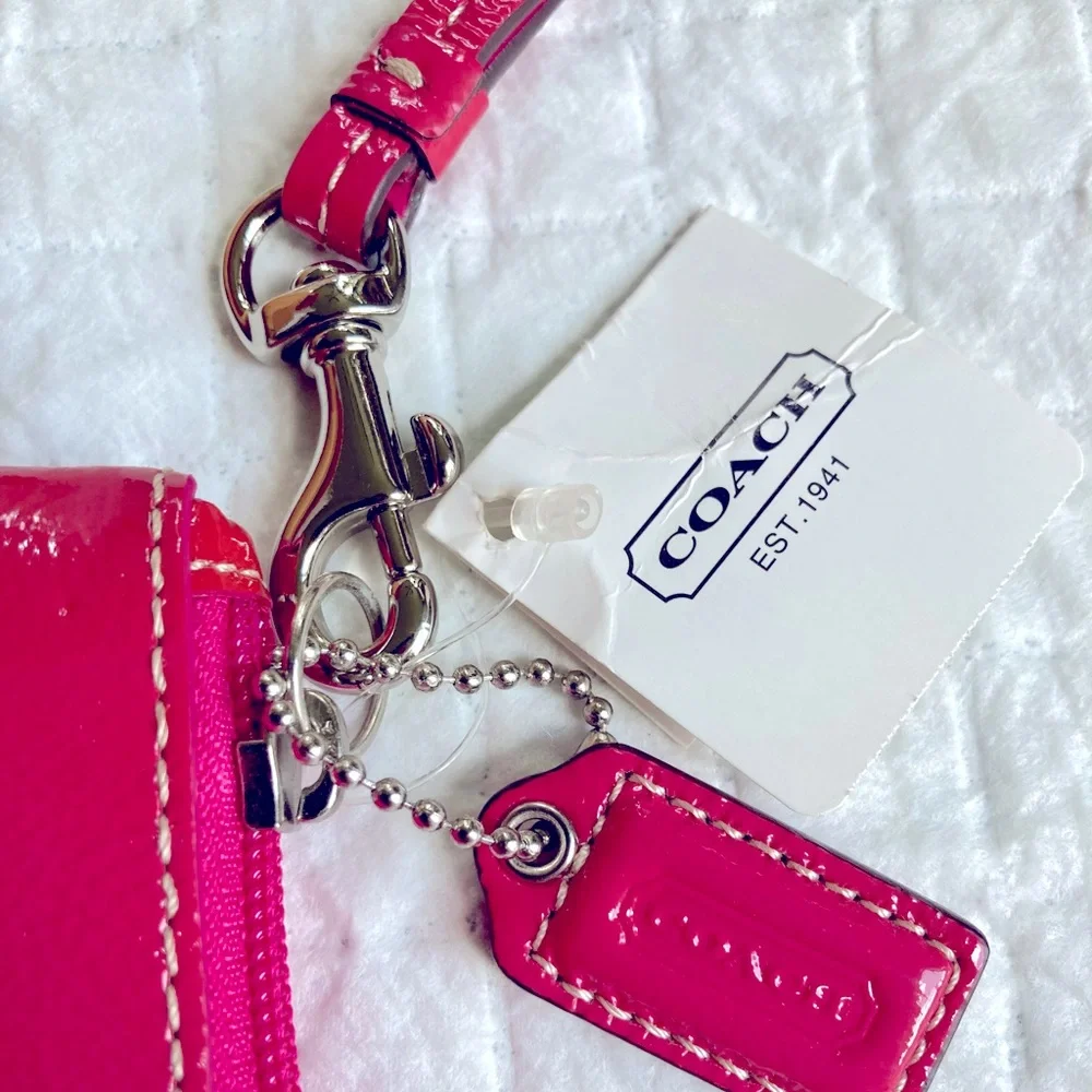 Coach Floral Wristlet Purse - Picture 4 of 6